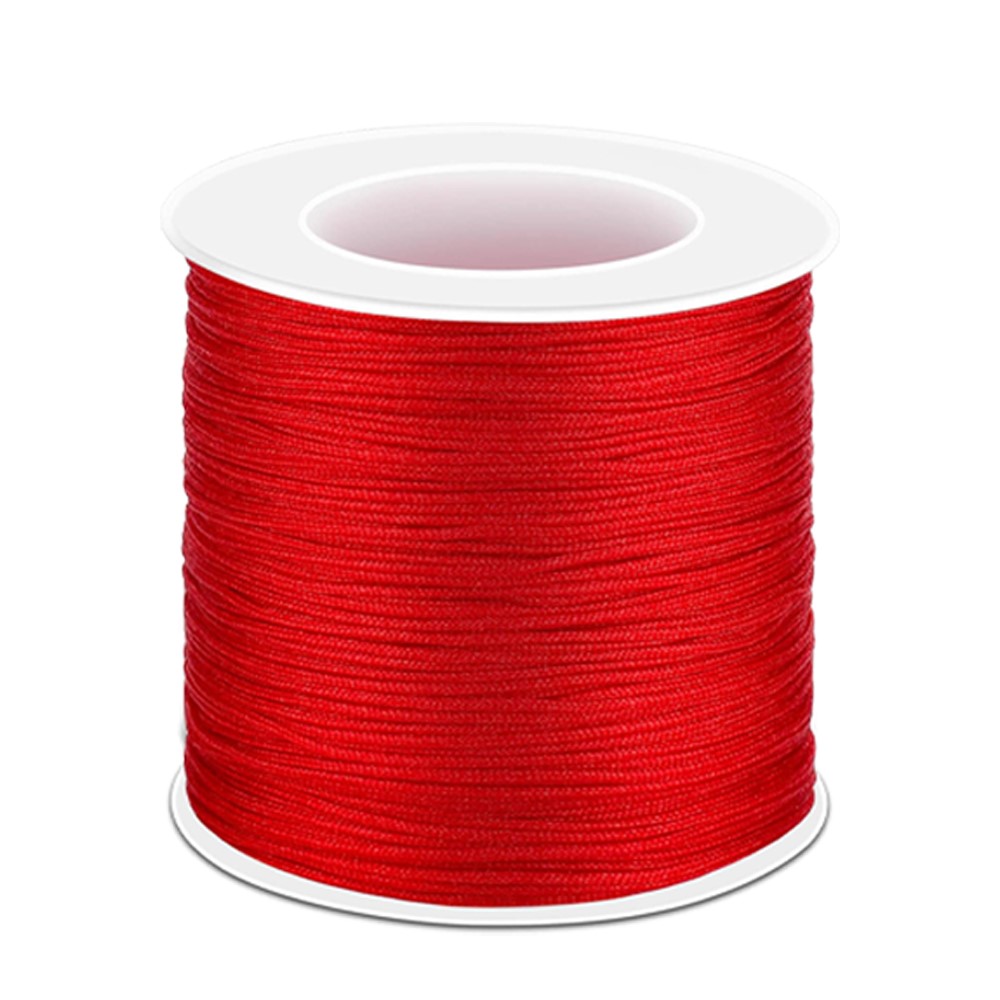 Ribbon Wired Satin - 0.8/1.5mm Nylon Satin Cord Chinese Knotting