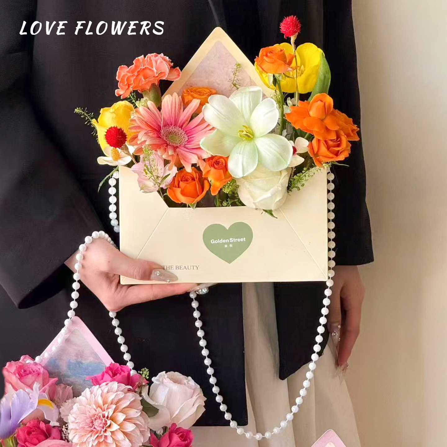 Florist Supply Paper - 5 Styles Envelope Style Floral Box