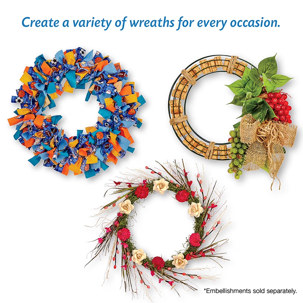 Wreath Form Wire - Best Seller Green Wire Wreath Form