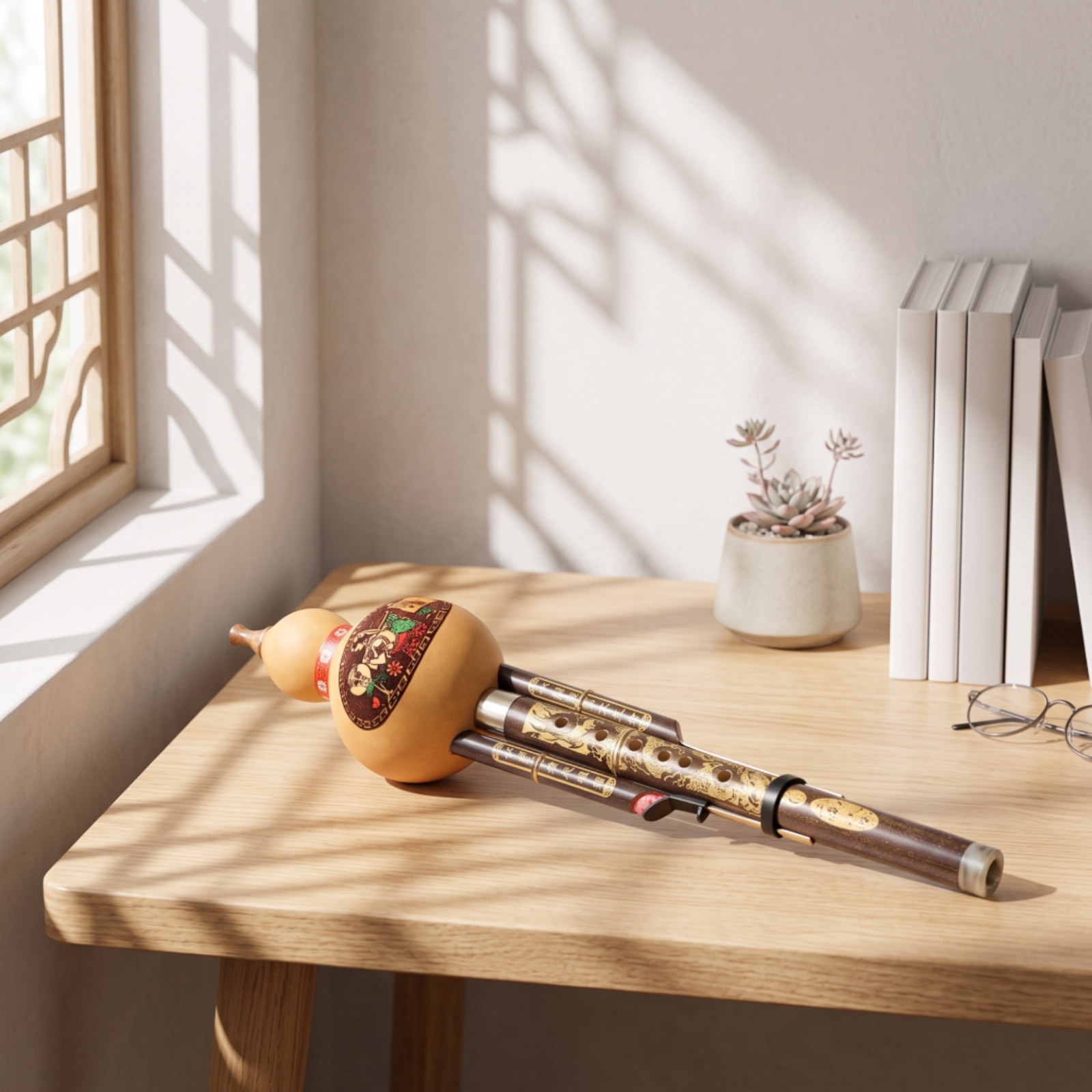 B&J Florist Supply Nyc - Hulusi Ornamental Gourd Flute Cucurbit Flute