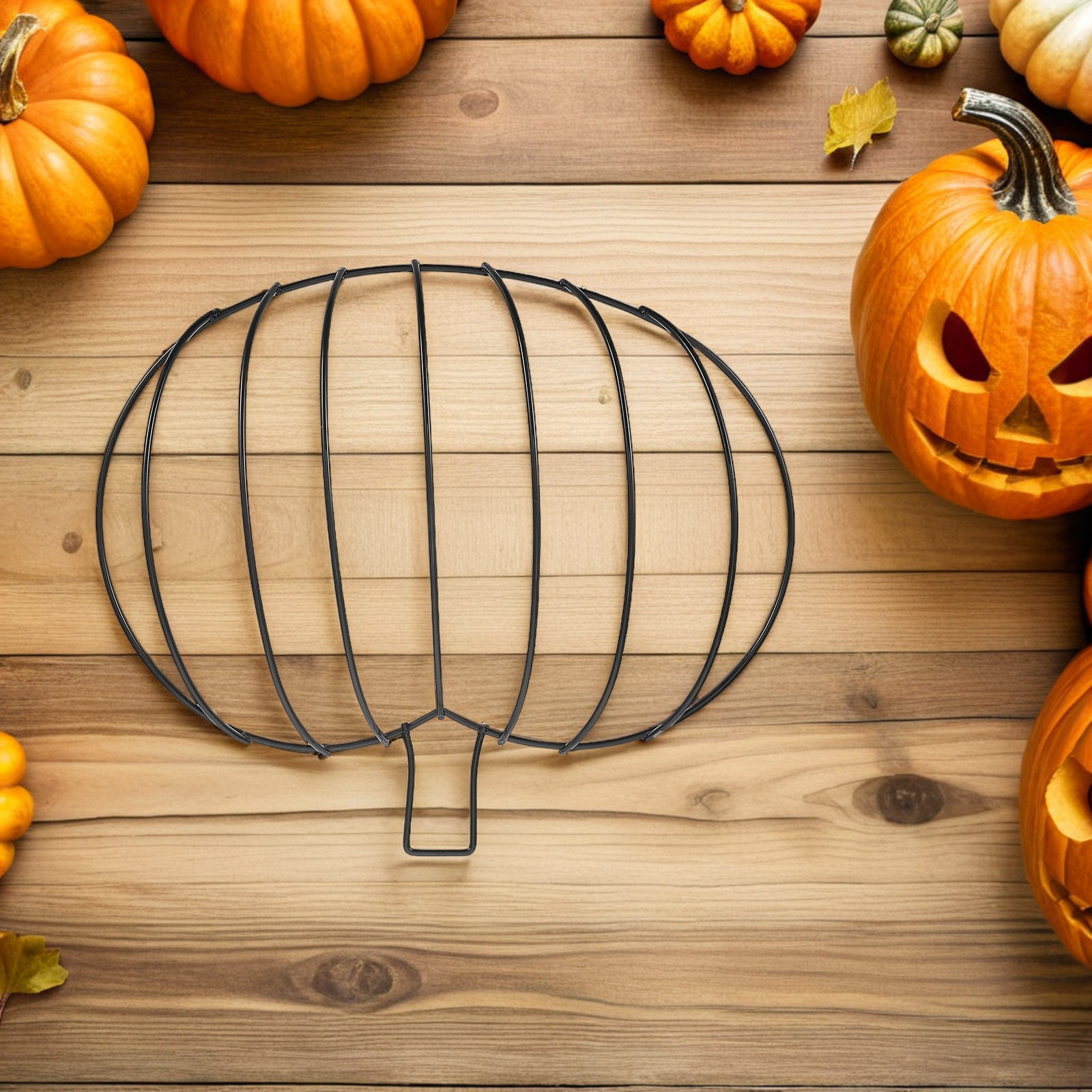 3Pcs Metal Pumpkin Wreath Fram - đánh giá và giá Wreath Form Wire