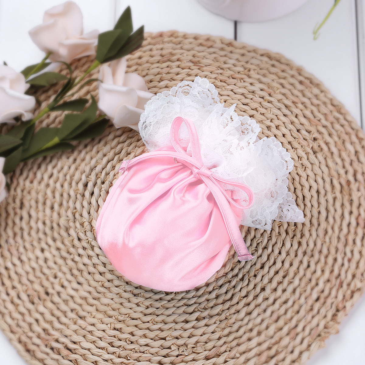 Inhzoy Nam Nữ Dây Resin Quần L - đánh giá và giá Ribbon Wired Satin