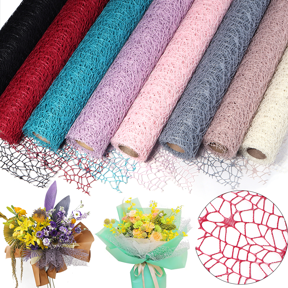 Flower Wrapping Mesh Paper Irr - đánh giá và giá Florist Supply Paper