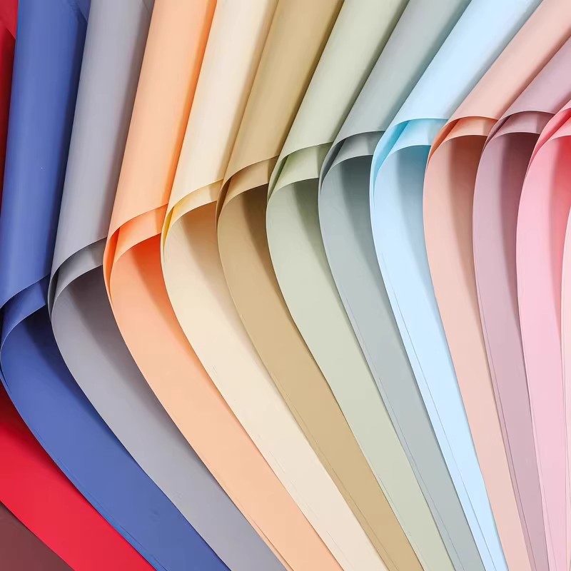 Korean Style Solid Color Paper - đánh giá và giá Florist Supply Paper