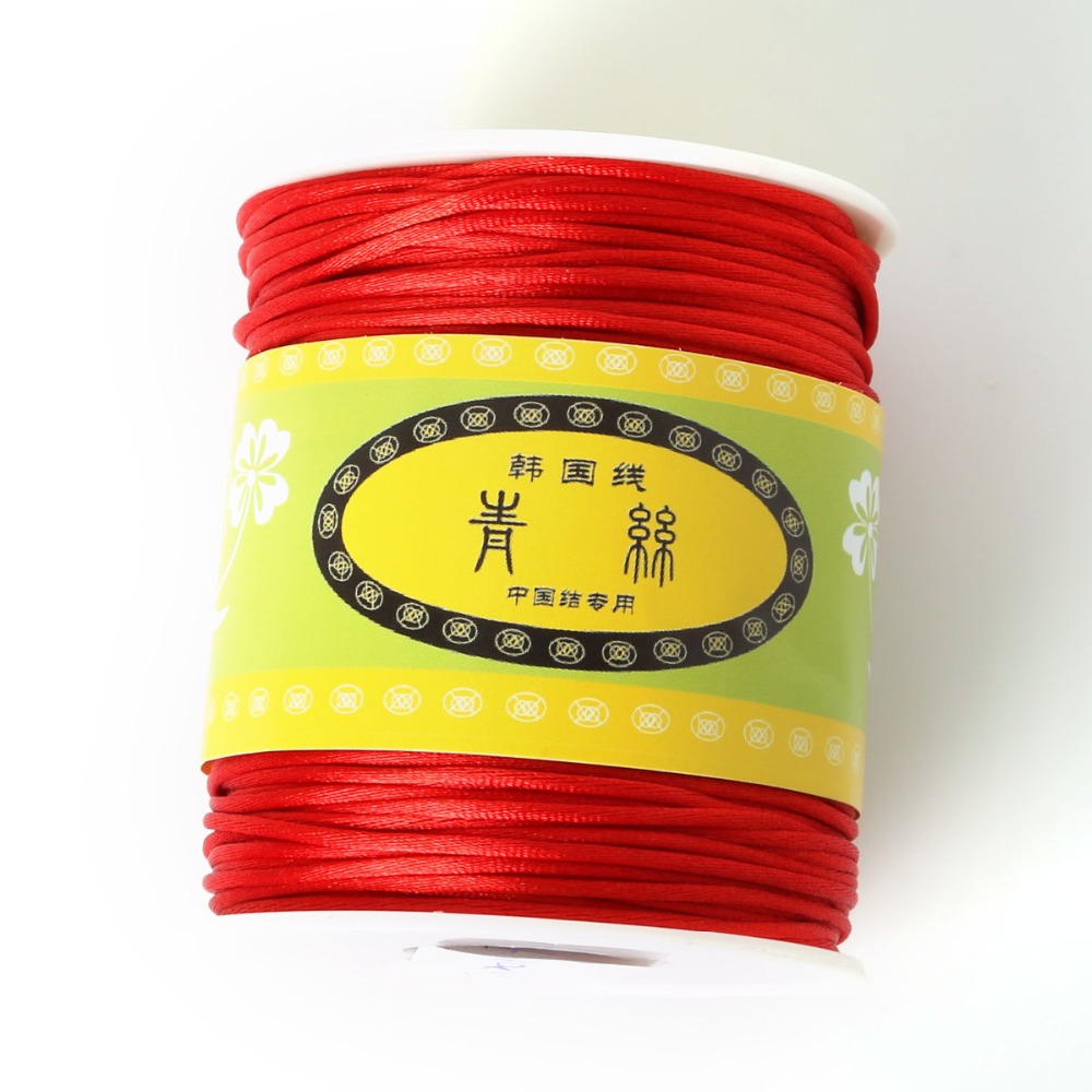 1.5 Mm 70 M/Cuộn Dây Nylon Sat - đánh giá và giá Ribbon Wired Satin