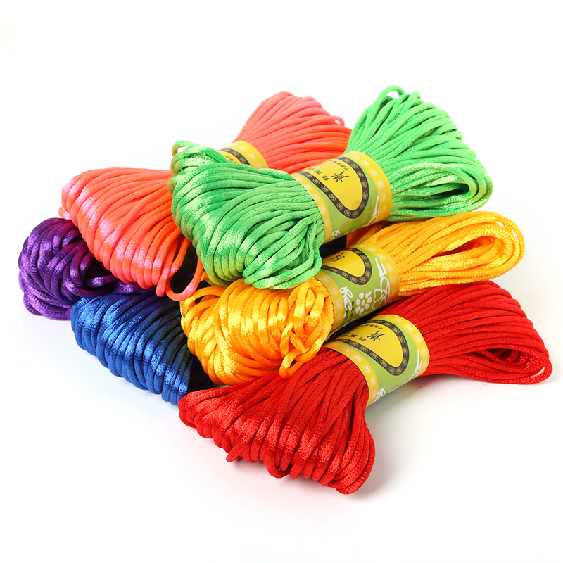 2mm 20meter Soft Satin Rattail - đánh giá và giá Ribbon Wired Satin