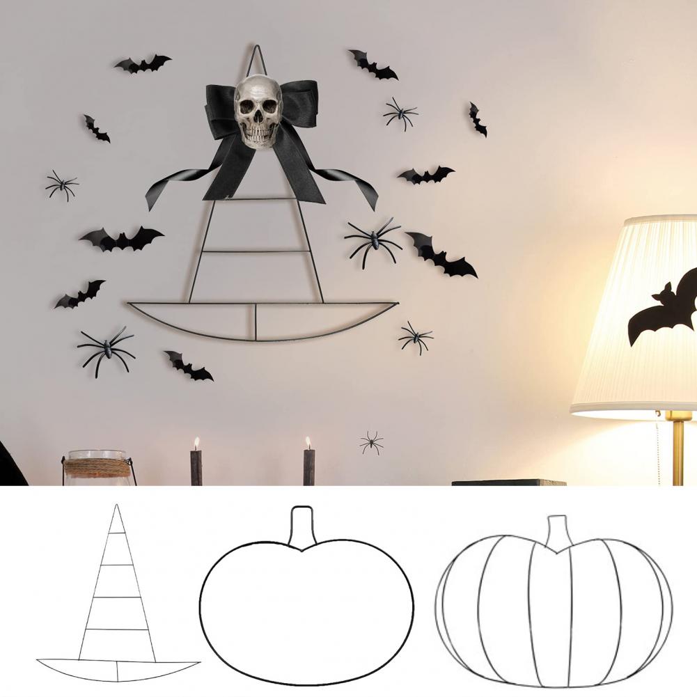 Hanging Wreath Form Halloween  - đánh giá và giá Wreath Form Wire