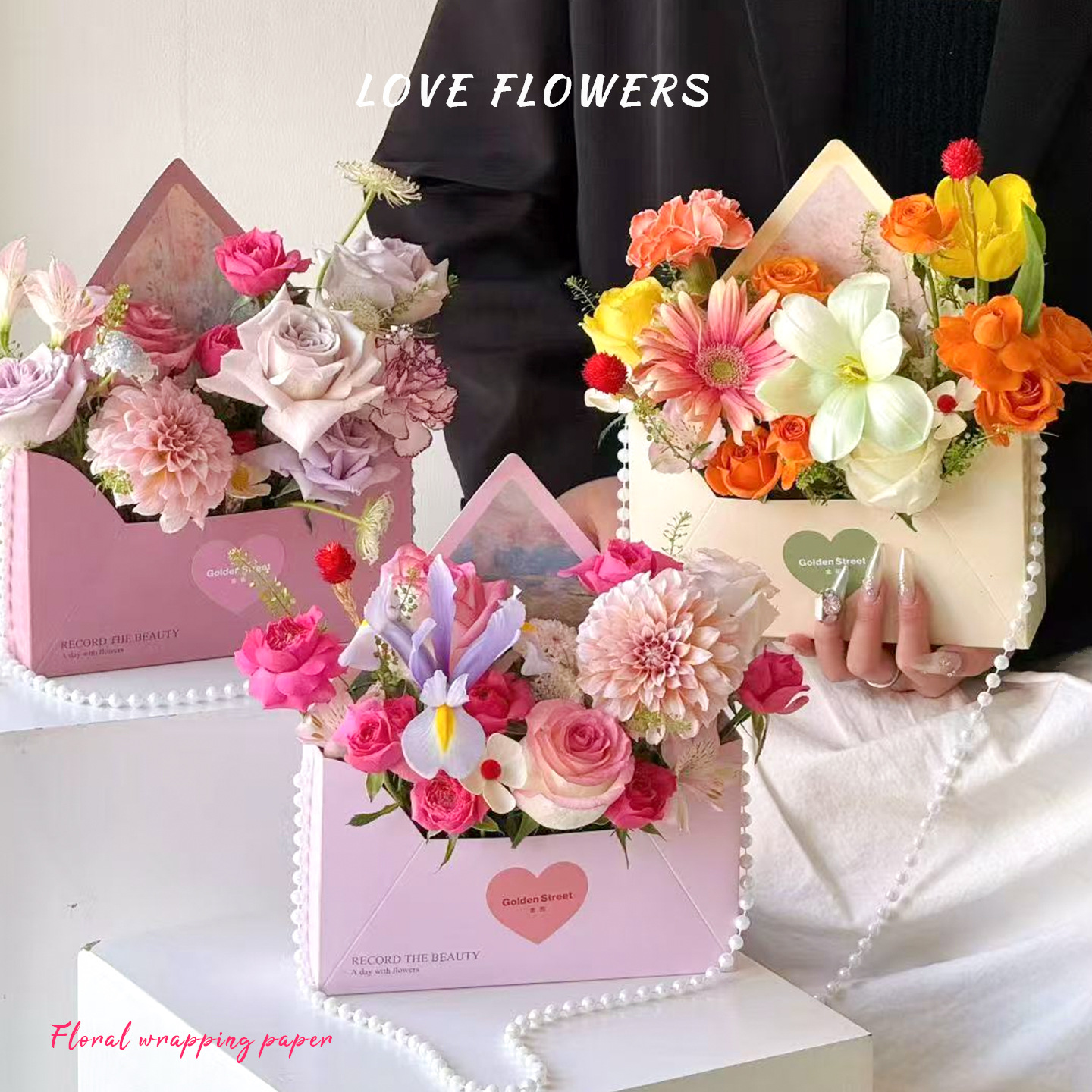 5 Styles Envelope Style Floral - đánh giá và giá Florist Supply Paper