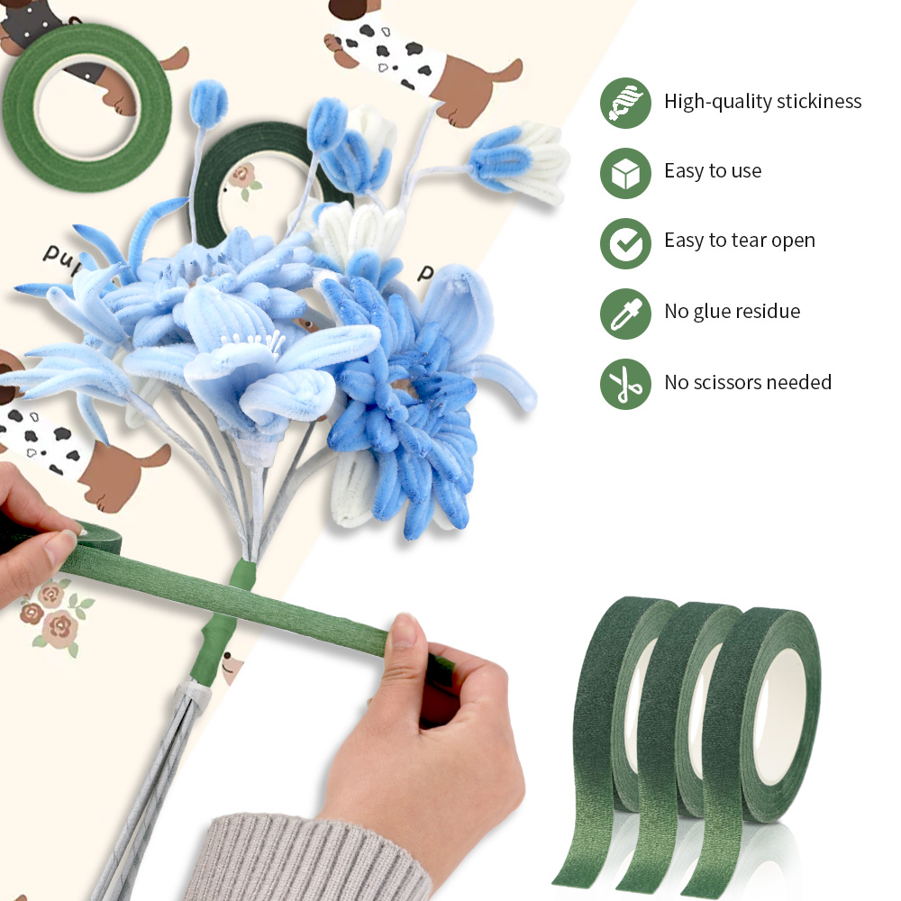 Floriculture Tape Self-adhesiv - đánh giá và giá Florist Supply Paper