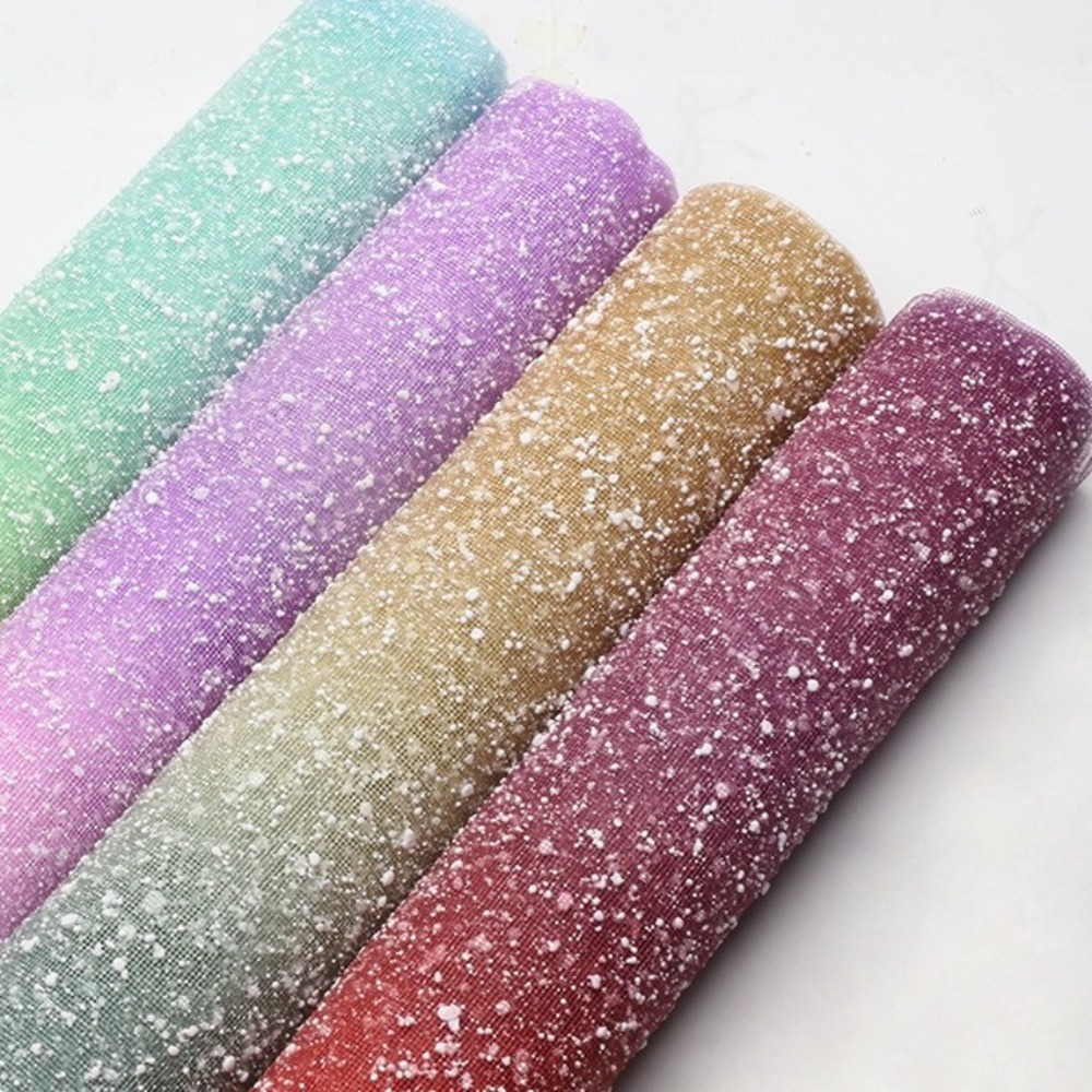 Gradient Snow Dot Yarn Mesh Pa - đánh giá và giá Florist Supply Paper