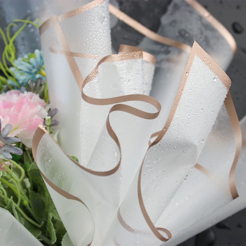10pcs/set Waterproof Gold Bord - đánh giá và giá Florist Supply Paper
