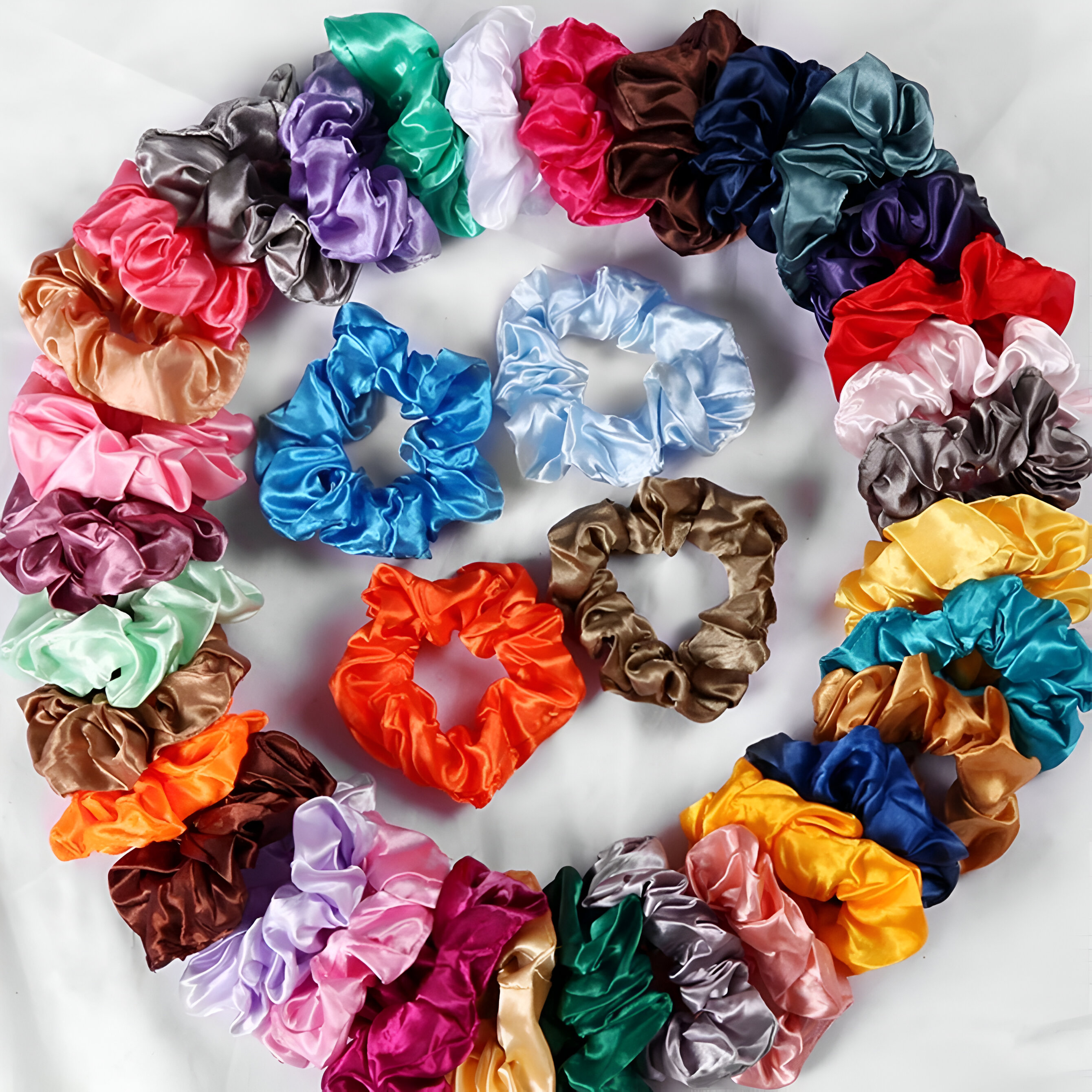 40pcs Satin Imitation Silk Hai - đánh giá và giá Ribbon Wired Satin