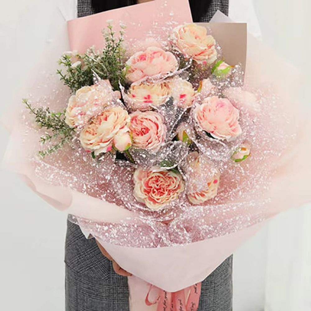 Snowflake Fresh Flower Wrappin - đánh giá và giá Florist Supply Paper